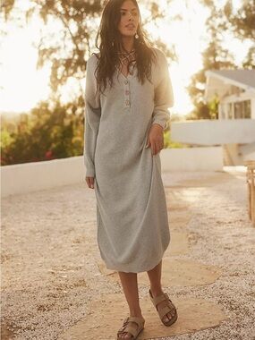 FREE PEOPLE Hailey MIDI Dress Large